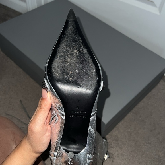 Balenciaga Cagole Boots 90 Metallic size 41 - Picture 5 of 7